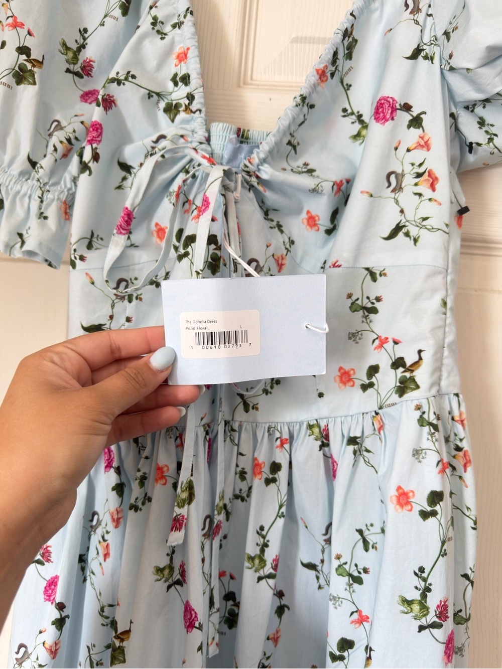 NWT Hill House The Ophelia Dres - Pond Floral - Picture 5 of 5